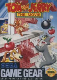 Tom And Jerry The Movie PAL Sega Game Gear PAL box art